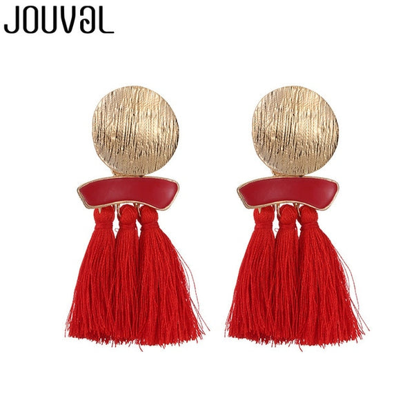 Vintage Women Tassel Earrings
