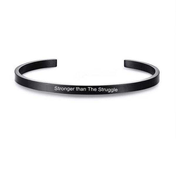 Inspirational Cuff Bracelet