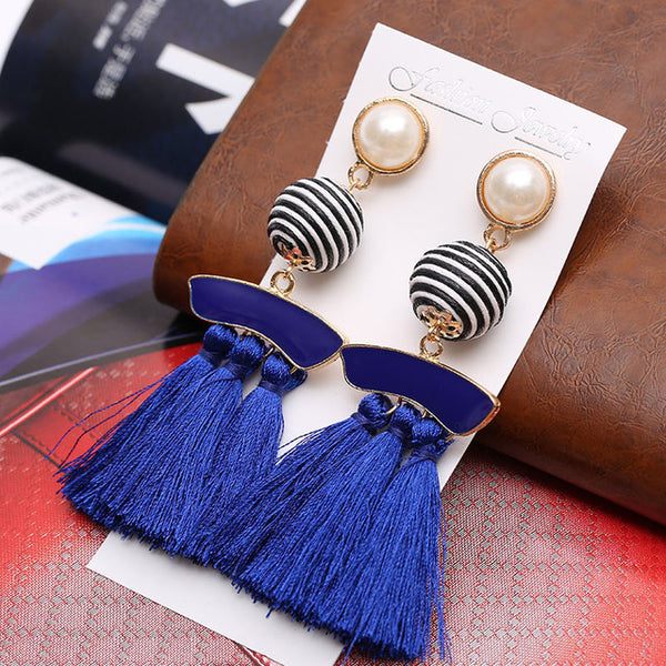 Vintage Women Tassel Earrings