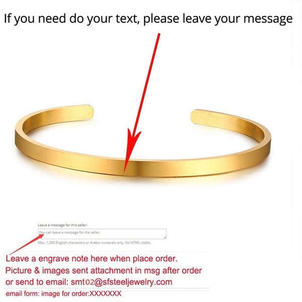 Inspirational Cuff Bracelet