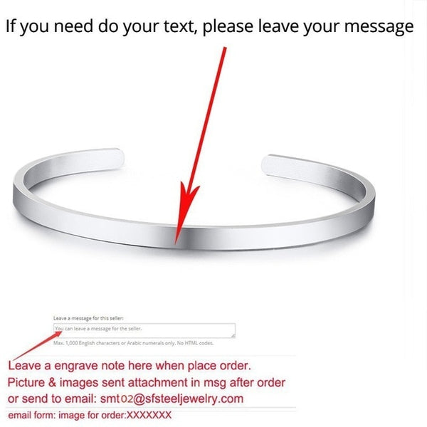 Inspirational Cuff Bracelet