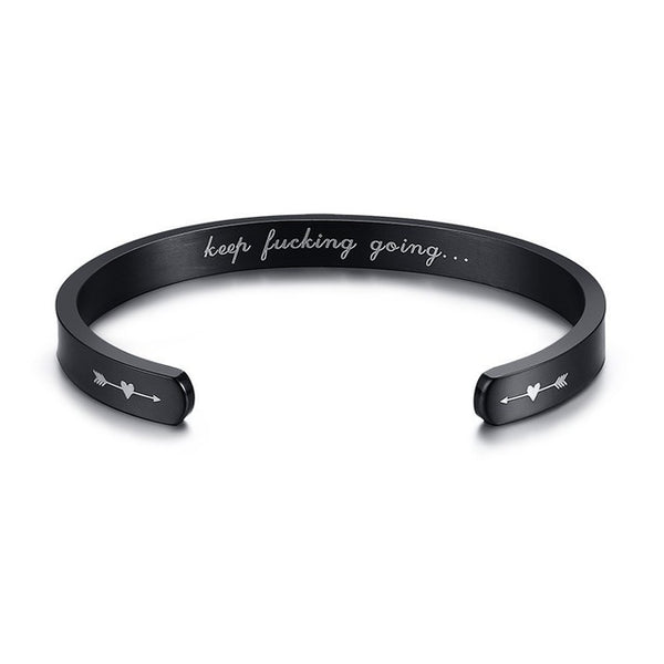 Inspirational Cuff Bracelet